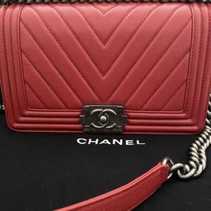 Chanel Le Boy Old Medium
